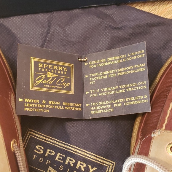 *SOLD* Sperry Gold Cup Boat Shoes - Picture 7 of 8